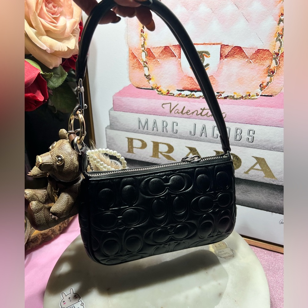 Coach Nolita 19 With Signature pillow Shoulder Bag EUC